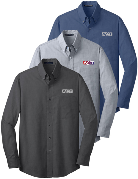 Picture of Port Authority® Crosshatch Easy Care Shirt
